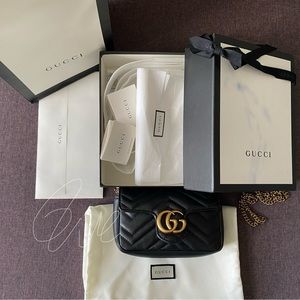 SOLD‼️GUCCI MARMONT MINI BAG